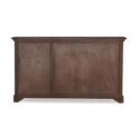 Narrow Shutter 3 Door Sideboard Dining Storage Blue 21