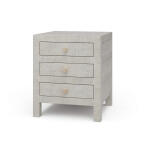 Kagu End Table W/ Rattan