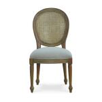 Tulip Rattan Back Dining Chair W/o Fluted Leg - Image 9