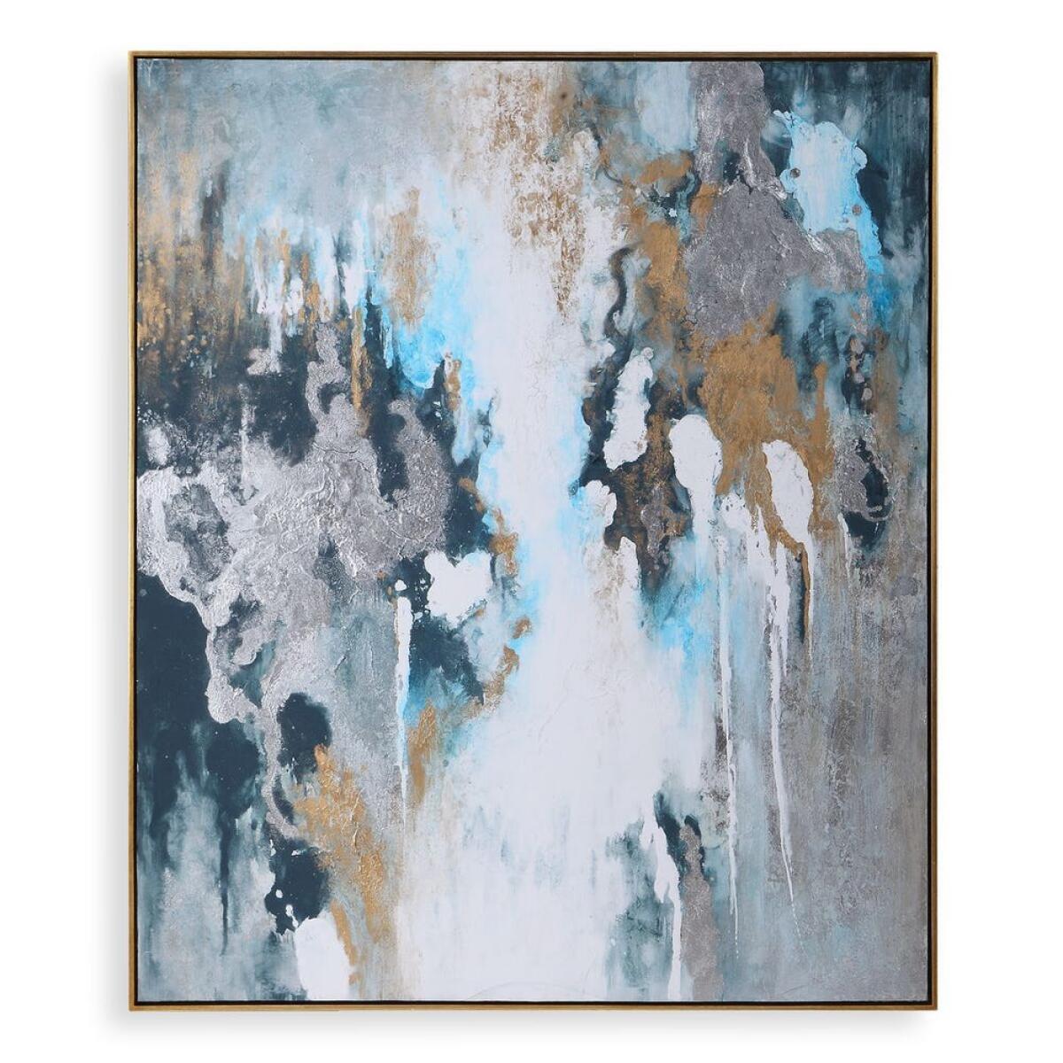 876746342eff76e4914bc535a0c10a8b Stormy Seas Hand Painted Canvas - Image 1