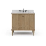 Eclipse Single Vanity W/ Sink & Marble Top - Image 4