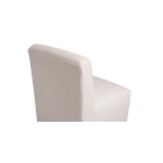 Banks Upholstered Dining Chair with Casters - Image 8