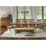 Bennett Trestle Table – BENSQ6300 Dining Tables A-America 8