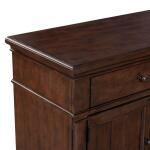 Arden Road 74 Inch TV Console Entertainment Stands Brown 23