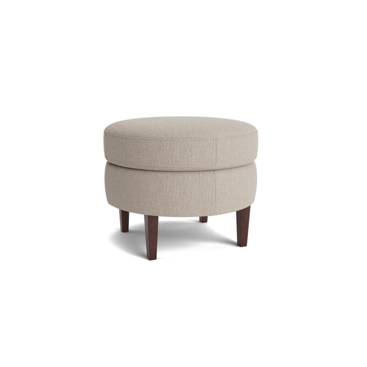 87a1aa08bc45a0cfec3aa48f874babd3 Delway Round Ottoman - Image 1