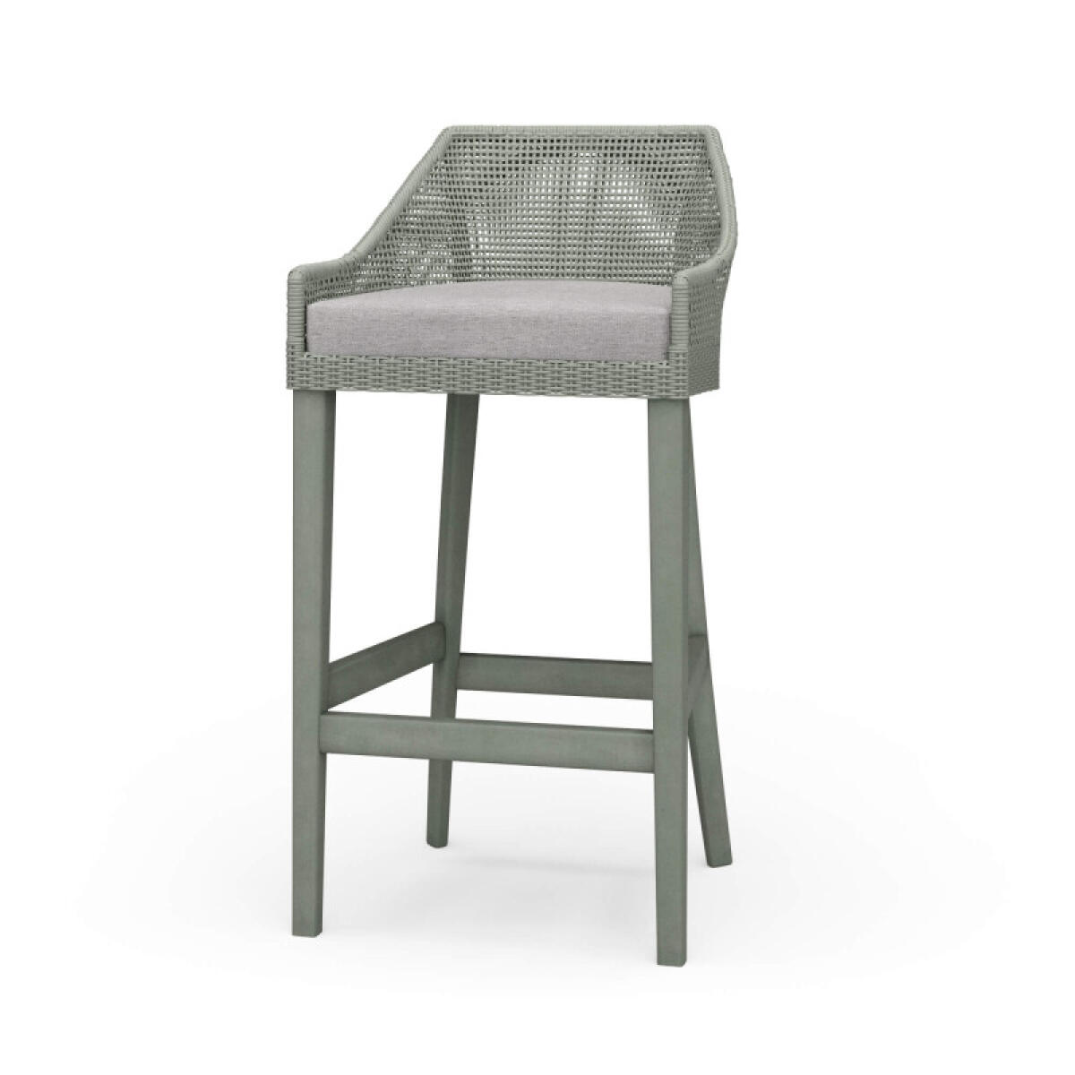 87b5d92c7d5ab7605ee4fa9390075d53 Savanah Rattan Barstool W/ Seat Cushion - Image 1