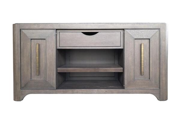 60 Inch Media Console Entertainment Stands Brown 9