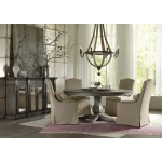 Trestle Round Dining Table - Image 5