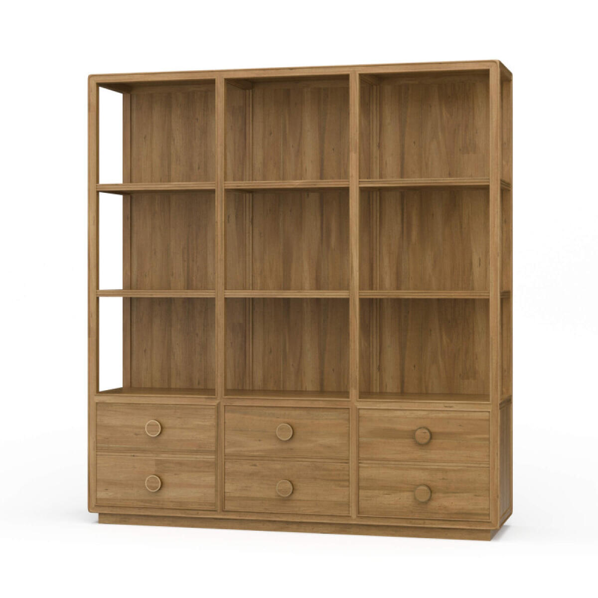 88189f1634c764018bb1db1738e651cc Cohan Open Cabinet W/ 6 Drawers - Image 1