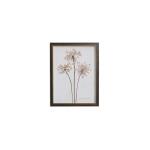 Sepia Pressed Dandelions