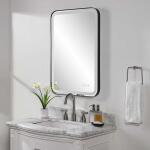 Crofton Lighted Vanity Mirror, Black - Image 10