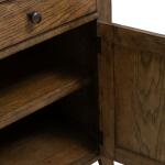 Carolina Park Server Dining Storage Amber Brown 26