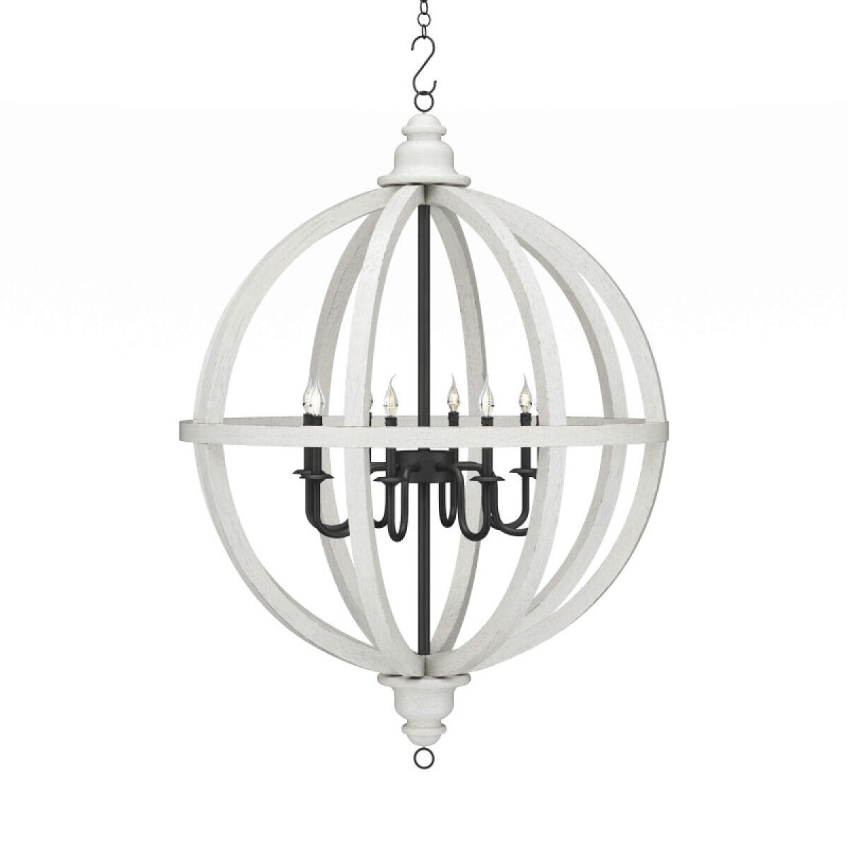 88351e9199b156f511ba9d2b19ddc699 Infinity Chandelier Medium W/ 6 Lights - Image 1