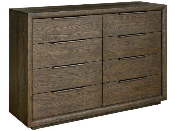 Modern Sable Eight Drawer Dresser - Image 4