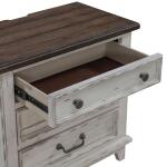 River Place 3 Drawer Nightstand w/ Charging Station Nightstands Liberty Furniture 25
