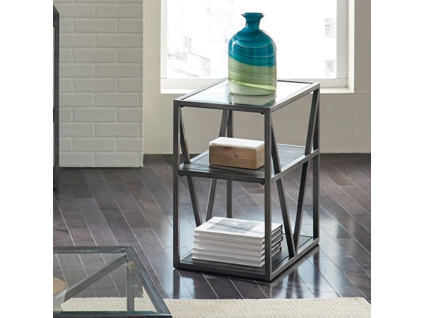 Arista Chair Side Table Chairside Tables Brown