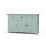 Aries Sideboard W/ 3 Doors Dining Storage Blue 7