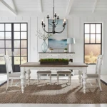 Credenza With Stone Top Dining Storage Brown 22