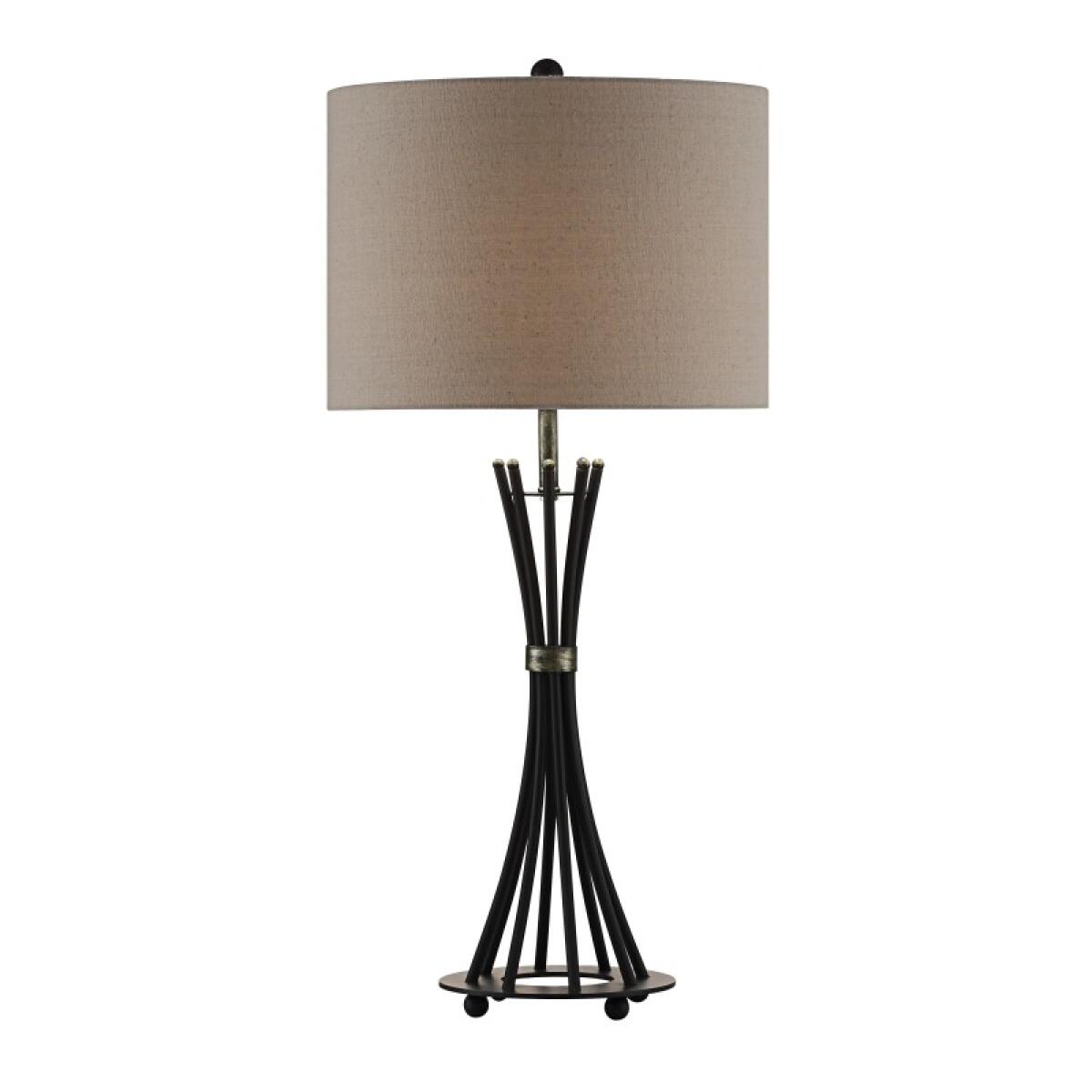 892986f83c9181b2476898bda18c49f1 Quinn Banded Rods Table Lamp - Image 1