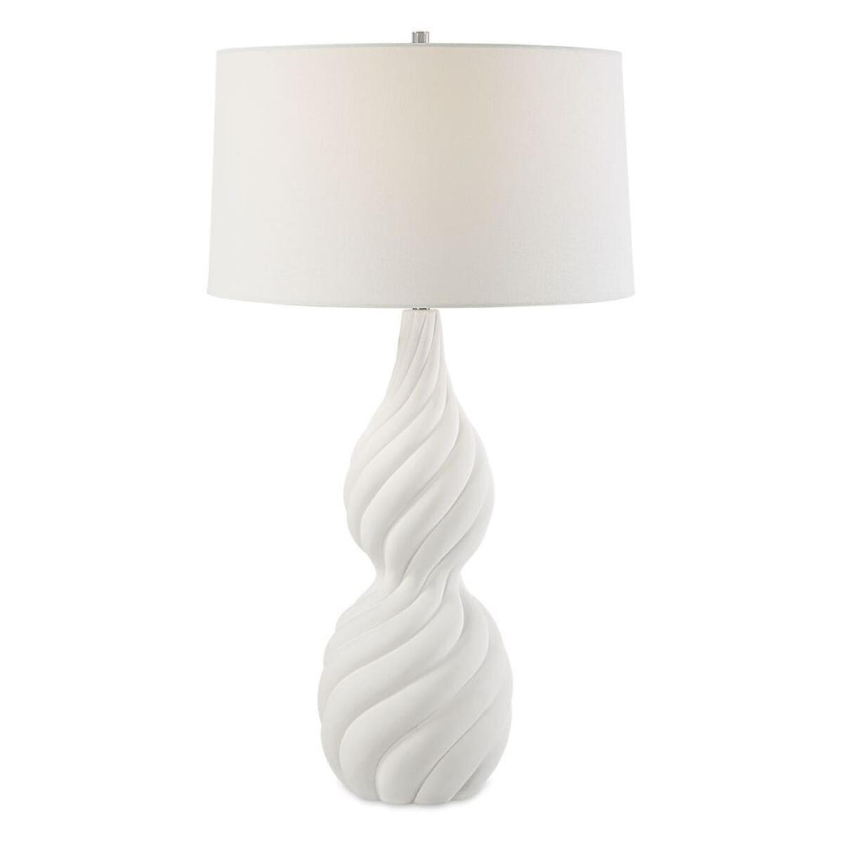 89357effae7b1df2339e1e79cc9b3b85 Twisted Swirl Table Lamp - Image 1