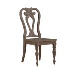 Magnolia Manor Splat Back Side Chair (RTA) Chairs & Benches Brown 17