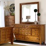 Grandpas Cabin Mirror Bedroom Mirrors Aged Oak 13