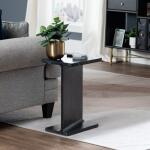 Cassius Accent Table Chairside Tables Black 13