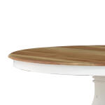 Trestle Round Dining Table - Image 6