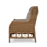 Hampton Rattan Wing Chair Chairs Bramble 19