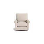 True Custom™ True CustomÂ® Roll Arm Swivel Chair Chairs Bassett Furniture 8