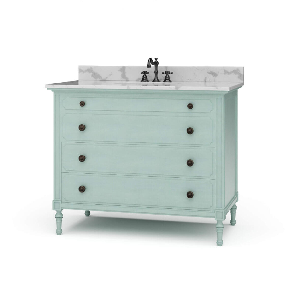 8a371fec46267ffff765941df946585c Carrington Single Vanity W/ Sink & Marble Top - Image 1