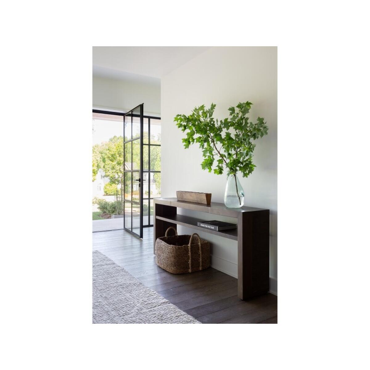 Erinn V x Universal Cortado Sofa Table Console Tables Brown 2 Erinn V x Universal Cortado Sofa Table Console Tables Brown 2