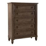Americana Farmhouse Queen Sleigh Bed, Dresser & Mirror, Chest - Image 5