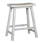 Creations 24 Inch Sawhorse Counter Stool – White Barstools Barstools 11