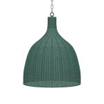 Hampton Rattan Pendant Large Lighting Bramble 8