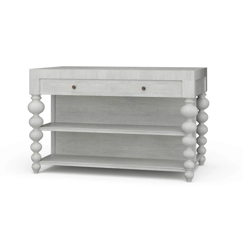 8a7b969688d2994e57b95d78e2a1d039 Soluna Kitchen Island W/ Butcher Block - Image 1