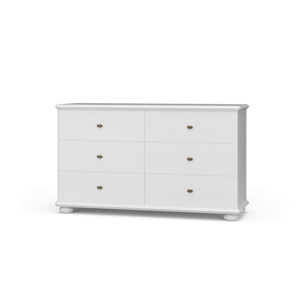 8a84df2f10966f0bce99328aae445e73 Luna 6 Drawer Dresser - Image 1