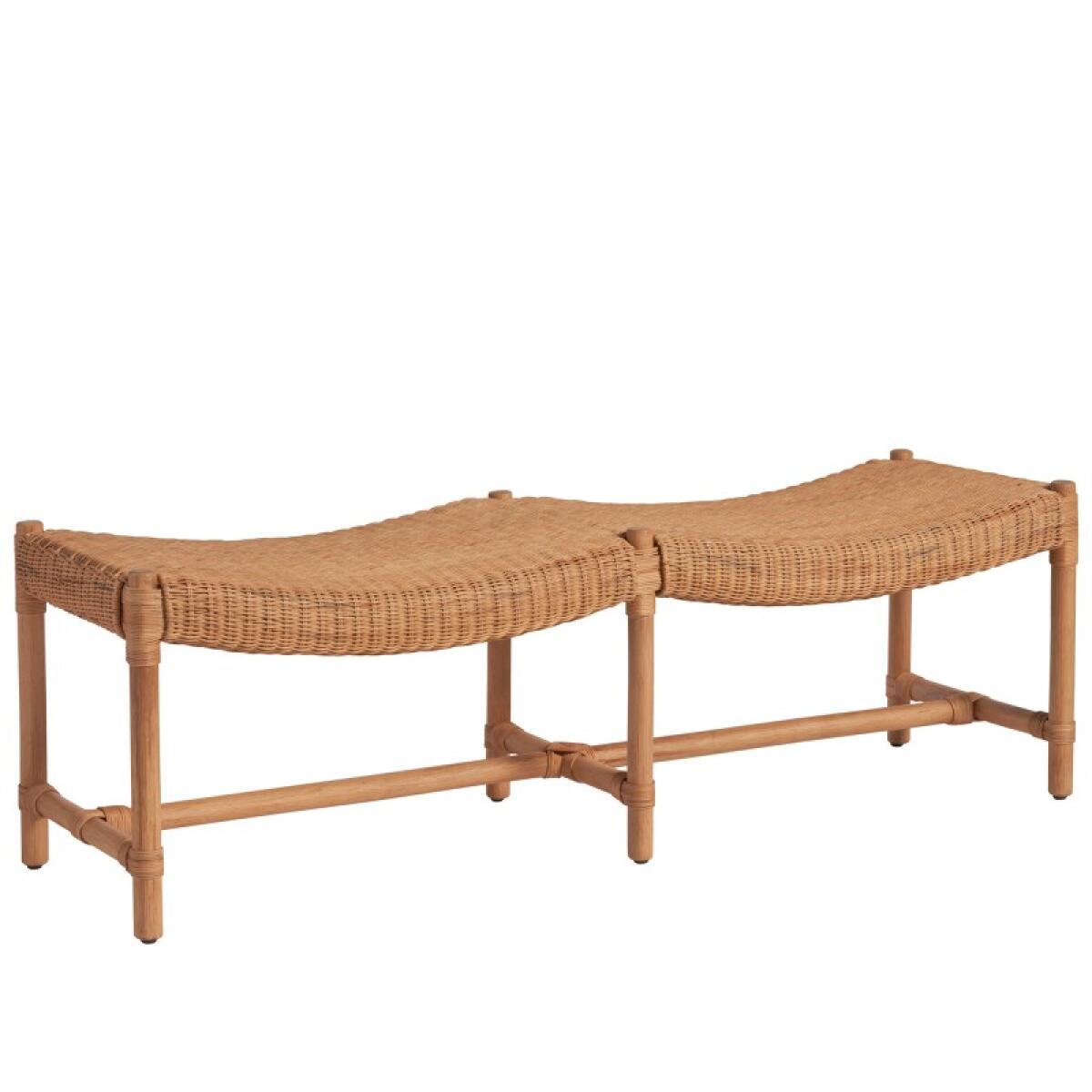 8a86d1a92917934e81f6a7ffac79aa3d Weekender Coastal Living Home Collection Murro Bay Bench - Image 1