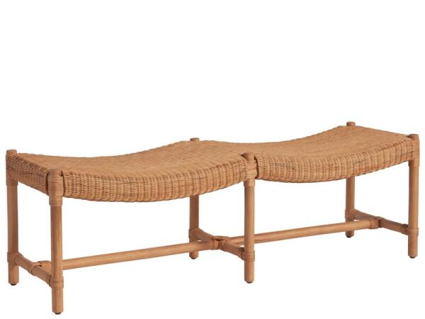 Weekender Coastal Living Home Collection Murro Bay Bench - Image 6