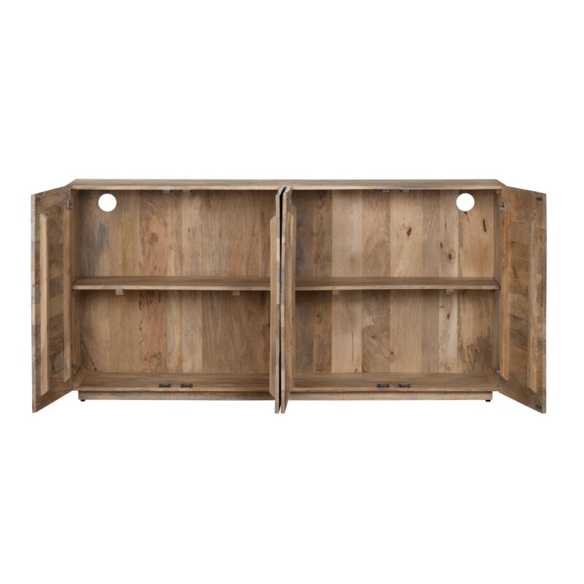8a882f3cc8ade884d1f721dbbc987703 Bamboo Four-Door Sideboard - Image 1