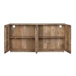 Bamboo Four-Door Sideboard