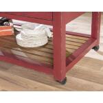 Kitchen Island 6 Drw W/casters - Image 8