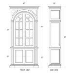 Roosevelt Library Bookcase - Image 8