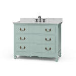 Provence Single Vanity W/ Sink & Marble Top - Image 3