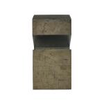 Modern Pyrite Side Table
