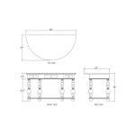 Soluna Demi Lune Table - Image 9