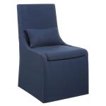 Coley Armless Chair, Denim - Image 5