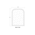 Lexington Rounded Mirror Mirrors Bramble 10