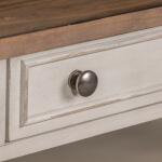 Morgan Creek Cocktail Table Cocktail & Coffee Tables Antique White w/ Wirebrushed Tobacco Accents 23