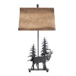 Cypress Woodland Table Lamp Lighting Black 11